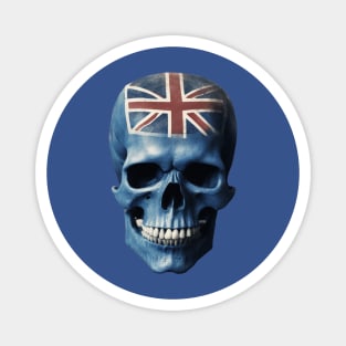 Blue Skull  , Union Jack Magnet